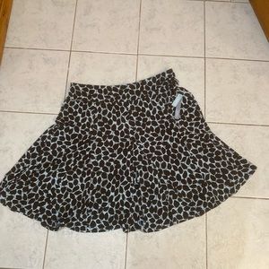 NWT Apt 9 by Kohl’s Women’s XL Flower Pedal Skirt